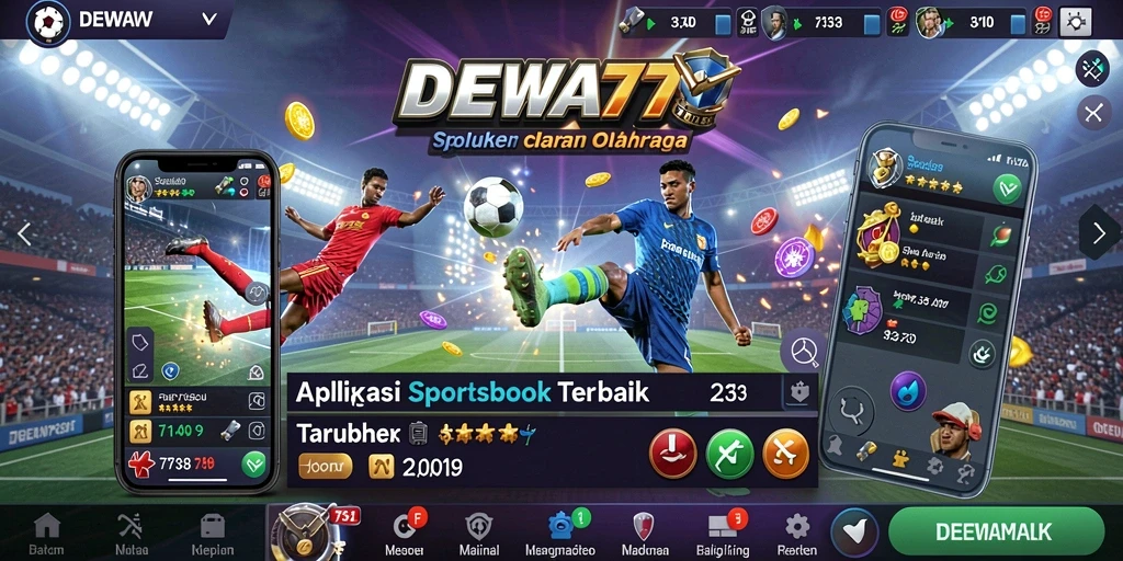 Tampilan gameplay DEWA777 yang menawan dan interaktif.