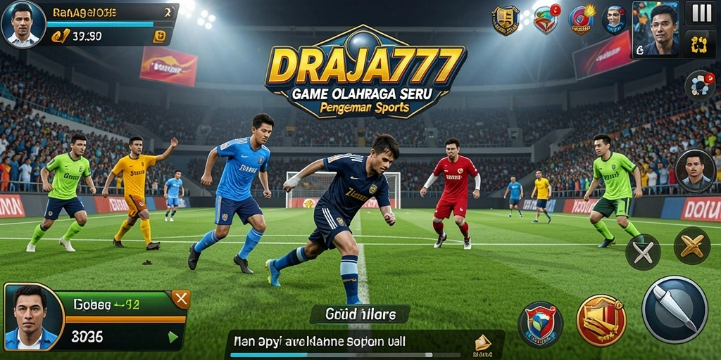 Tampilan gameplay DRAJA777 yang dinamis dan seru.