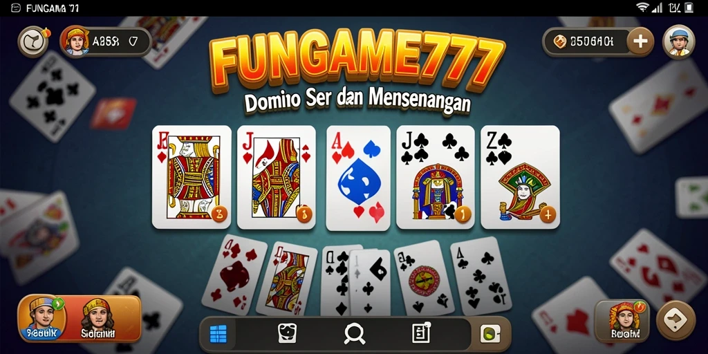 Tampilan gameplay FUNGAME777 yang seru dan menarik.