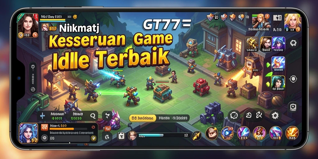 Tampilan menarik dari gameplay GT777 dengan elemen Idle yang mengasyikkan.