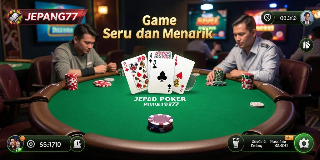 Tampilan gameplay JEPANG77 yang memukau dan interaktif.