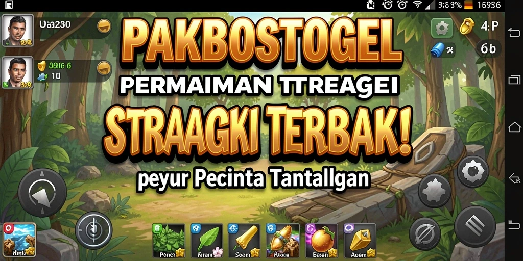 Tampilan menarik dalam gameplay PAKBOSTOGEL yang penuh strategi.