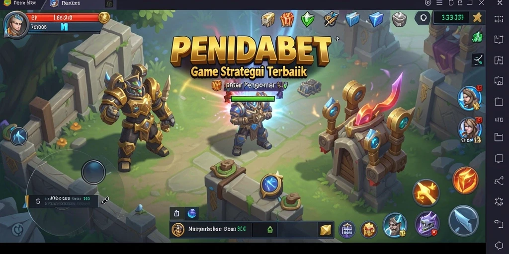 Tampilan gameplay menarik dari PENIDABET menampilkan aksi dan strategi SLG.
