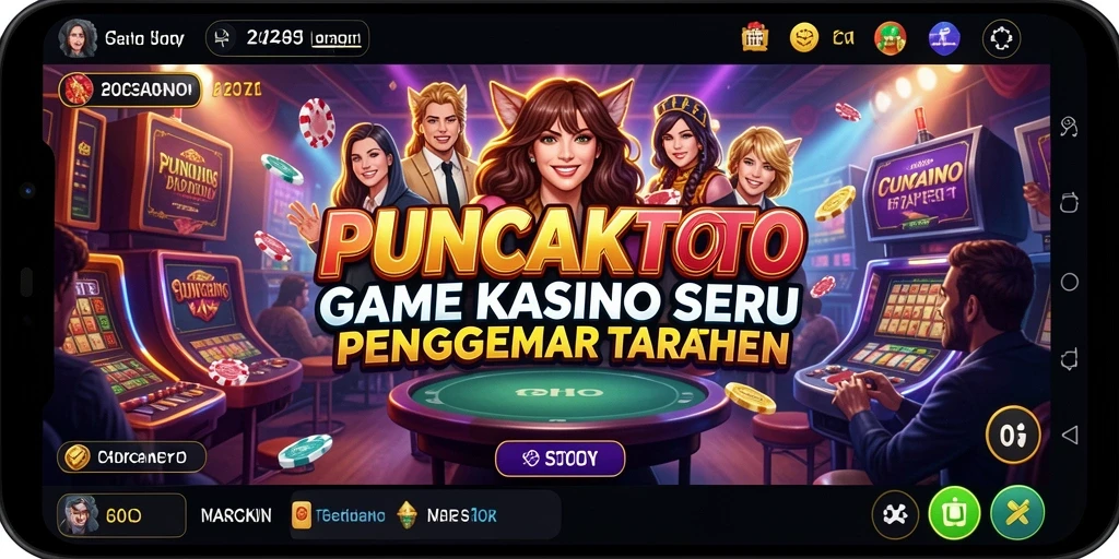 Tampilan gameplay PUNCAKTOTO yang menarik dan menghibur.