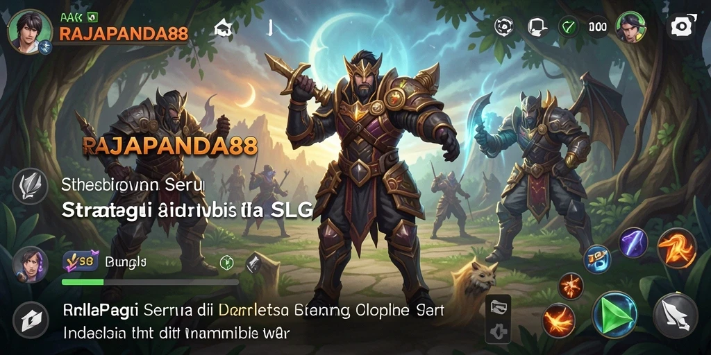 Tampilan gameplay RAJAPANDA88 yang penuh strategi dan aksi menarik.
