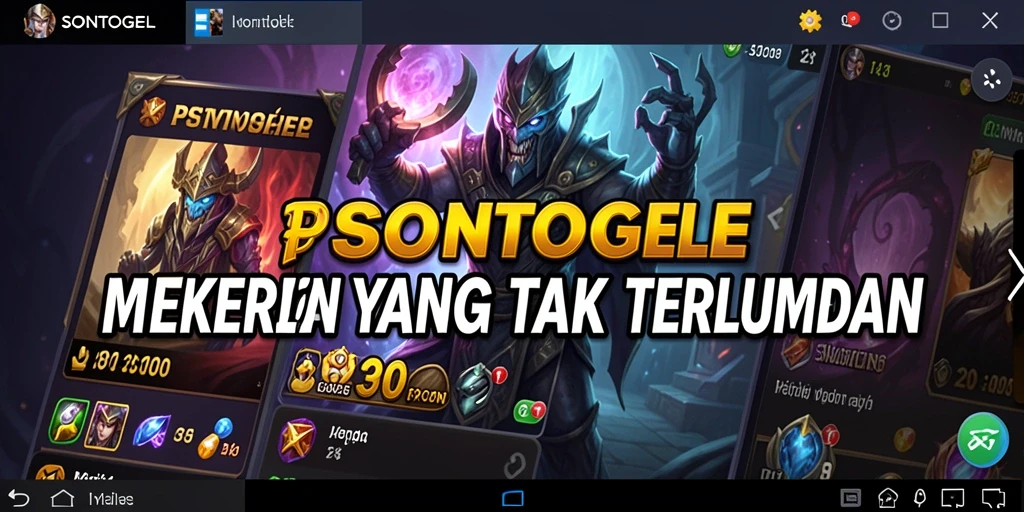 Screenshot gameplay yang menunjukkan suasana menyeramkan di <strong>SONTOGEL</strong>.